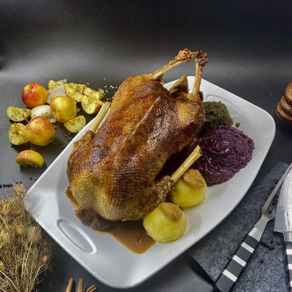 Goose with side dishes for 4 people, goose to go